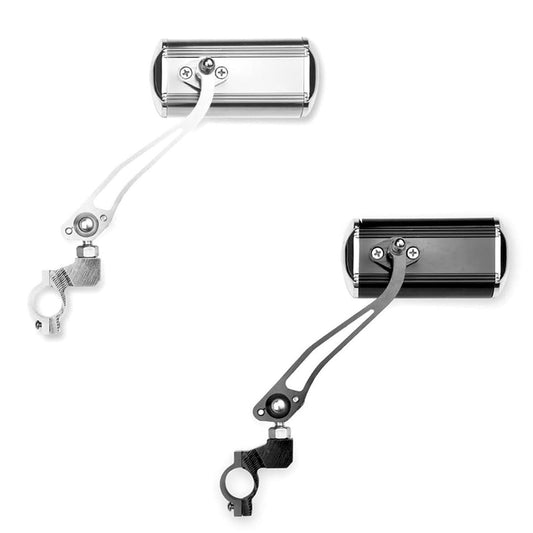 1pair Rectangular Rear View Cycling Mirror for Bicycle Handlebar