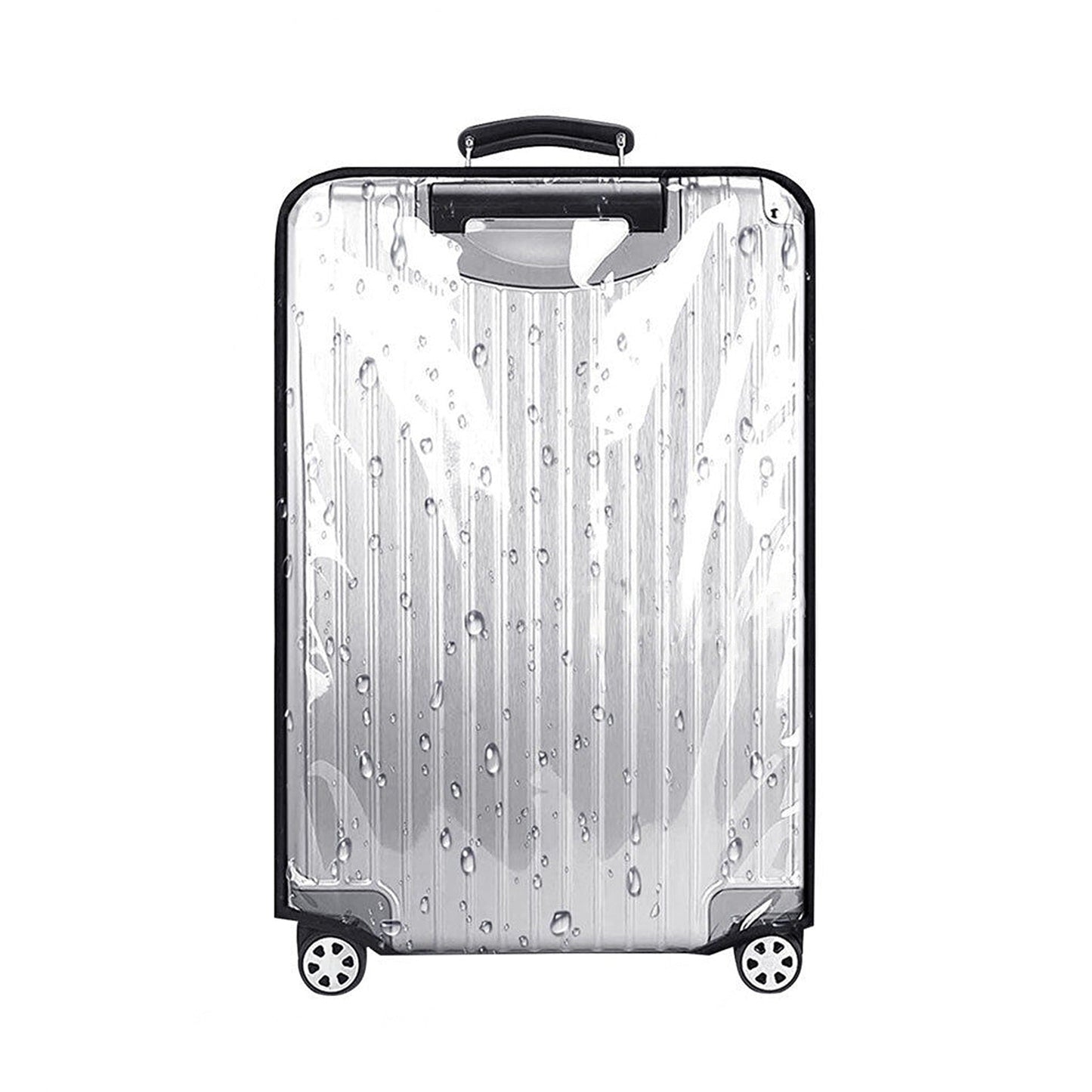 Protective PVC Luggage Cover Clear Travel Case Waterproof
