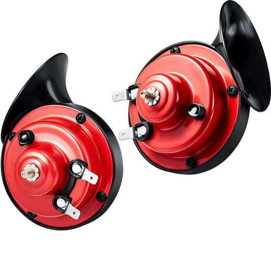 2pcs 300DB Ultra Loud Horn for Motorcycles Cars Trucks and Boats 12V