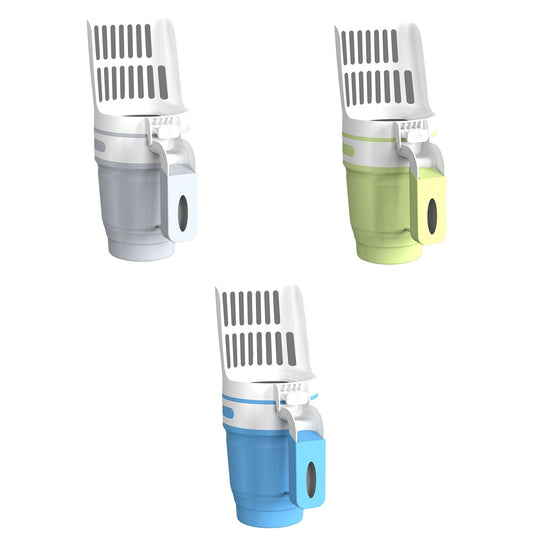 Detachable Cat Litter Scoop with Integrated Shovel Holder