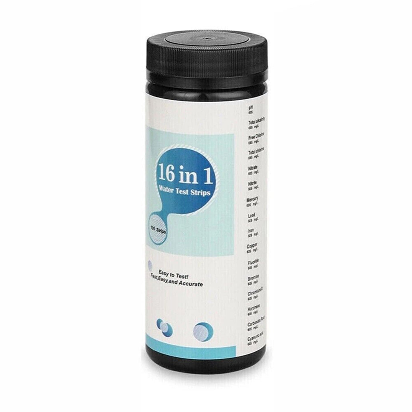 Home Water Quality Test Strips 16-in-1 Drinking Water Testing Kit