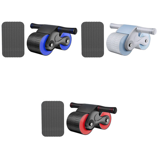Automatic Rebound Abdominal Roller Fitness Exercise Wheel