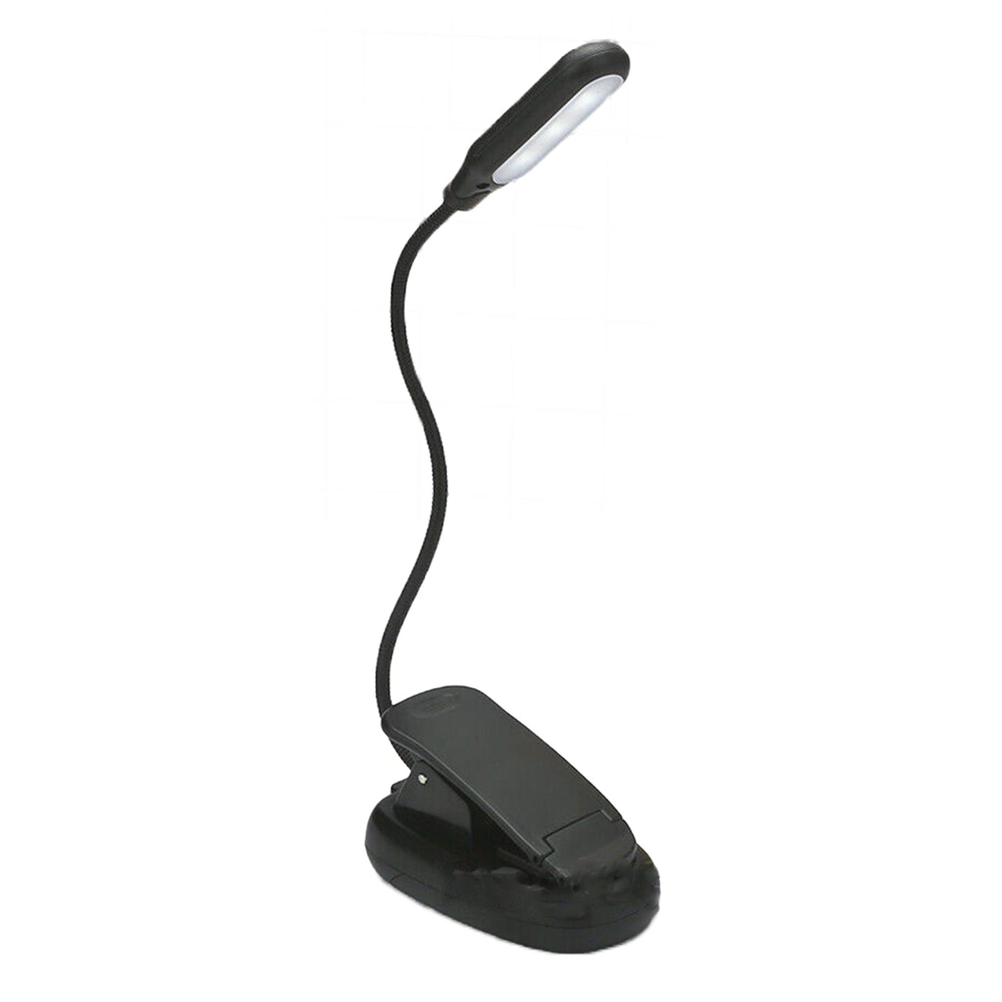 Rechargeable LED Book Light with Clip for Reading 3-Level Brightness