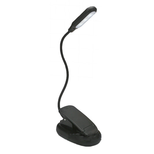 Rechargeable LED Book Light with Clip for Reading 3-Level Brightness