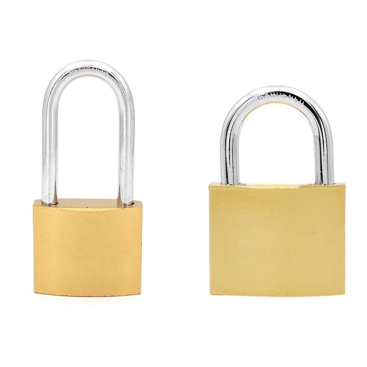 3pcs Triple Locking Levers Padlock with Hardened Steel Shackle