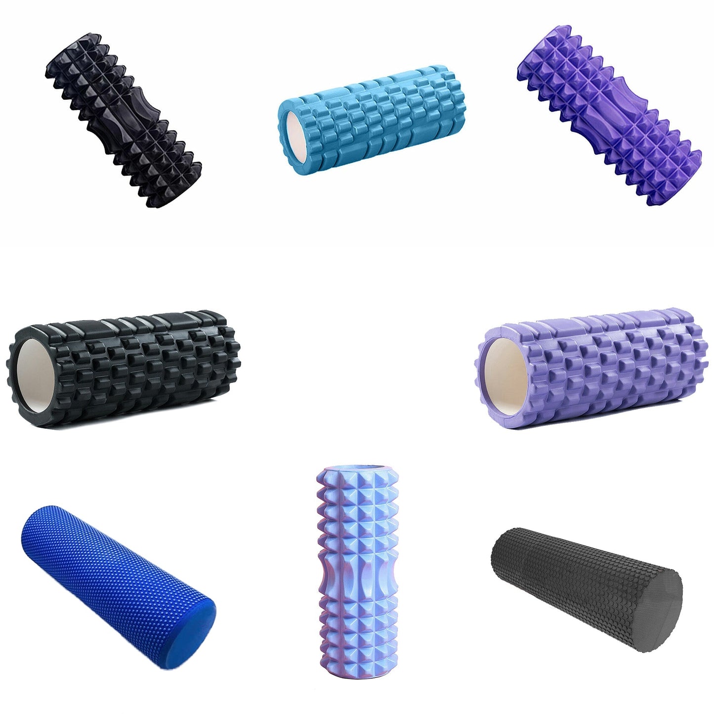 Physio Gym Back Training EVA Foam Roller Exercise Massage