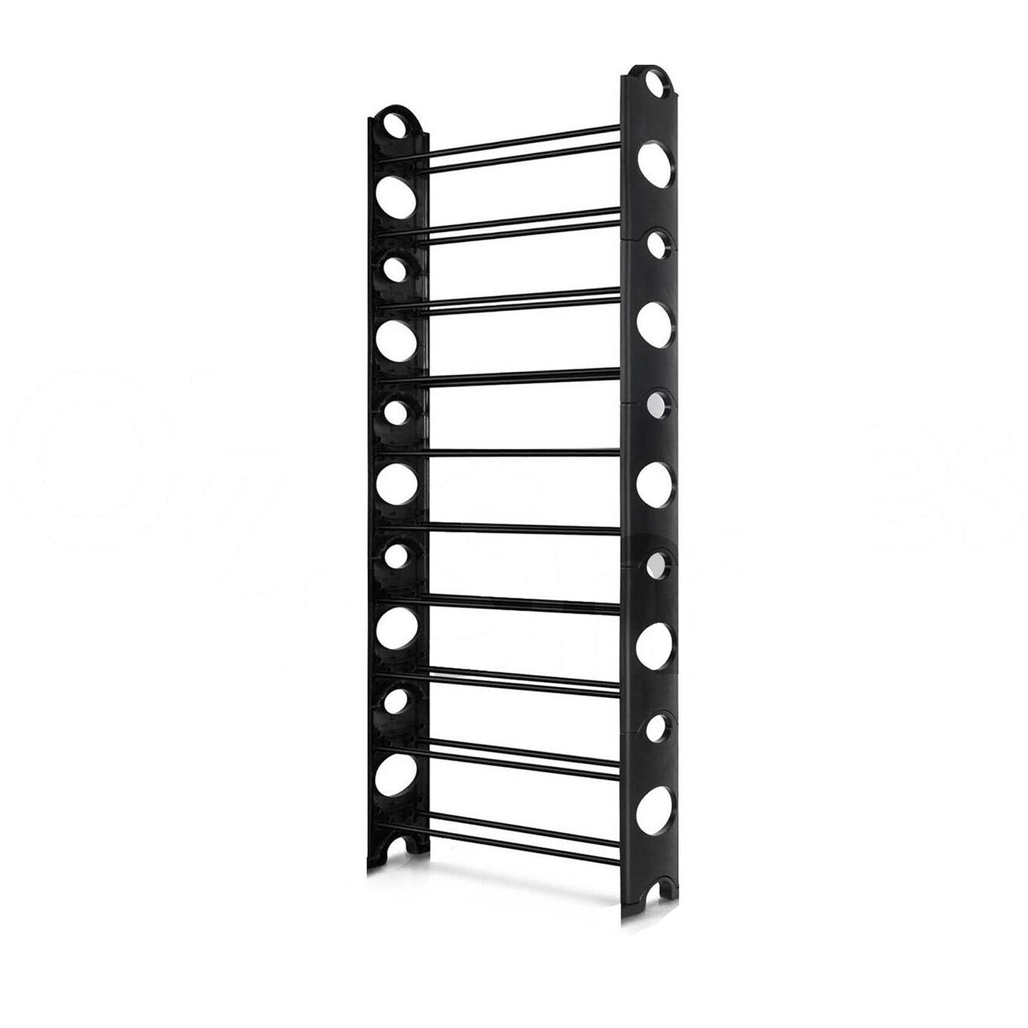 Stackable Shoe Rack for 30 Pairs 10 Tier Shoe Storage
