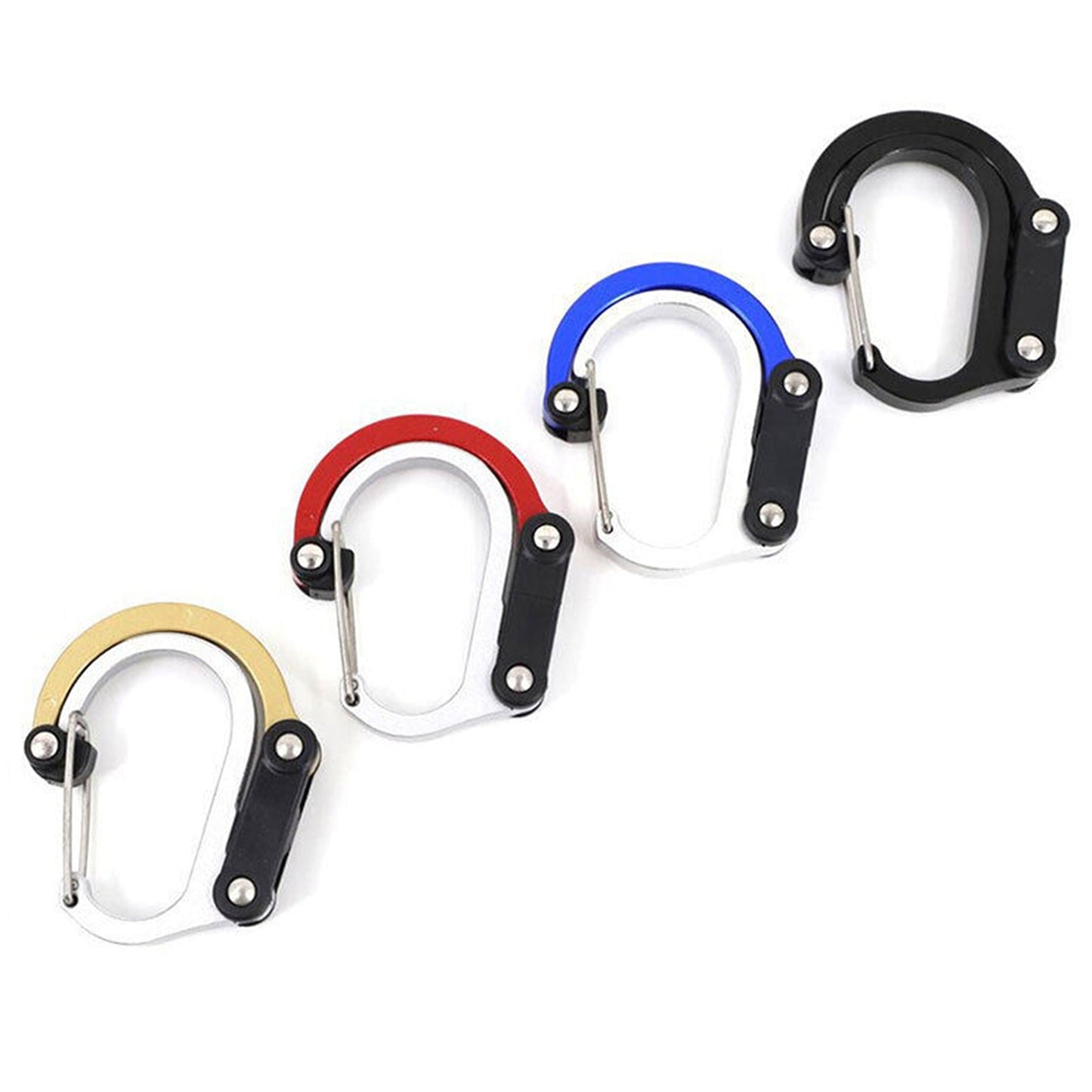 Travel Carabiner Clip Rotating Buckle Fastener for Luggage