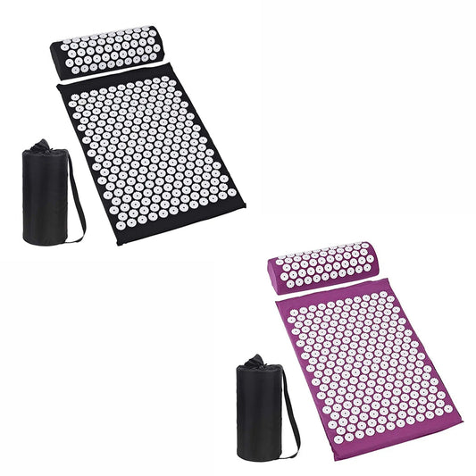 Yoga Acupressure Cushion Mat Body Massager Shakti Pad