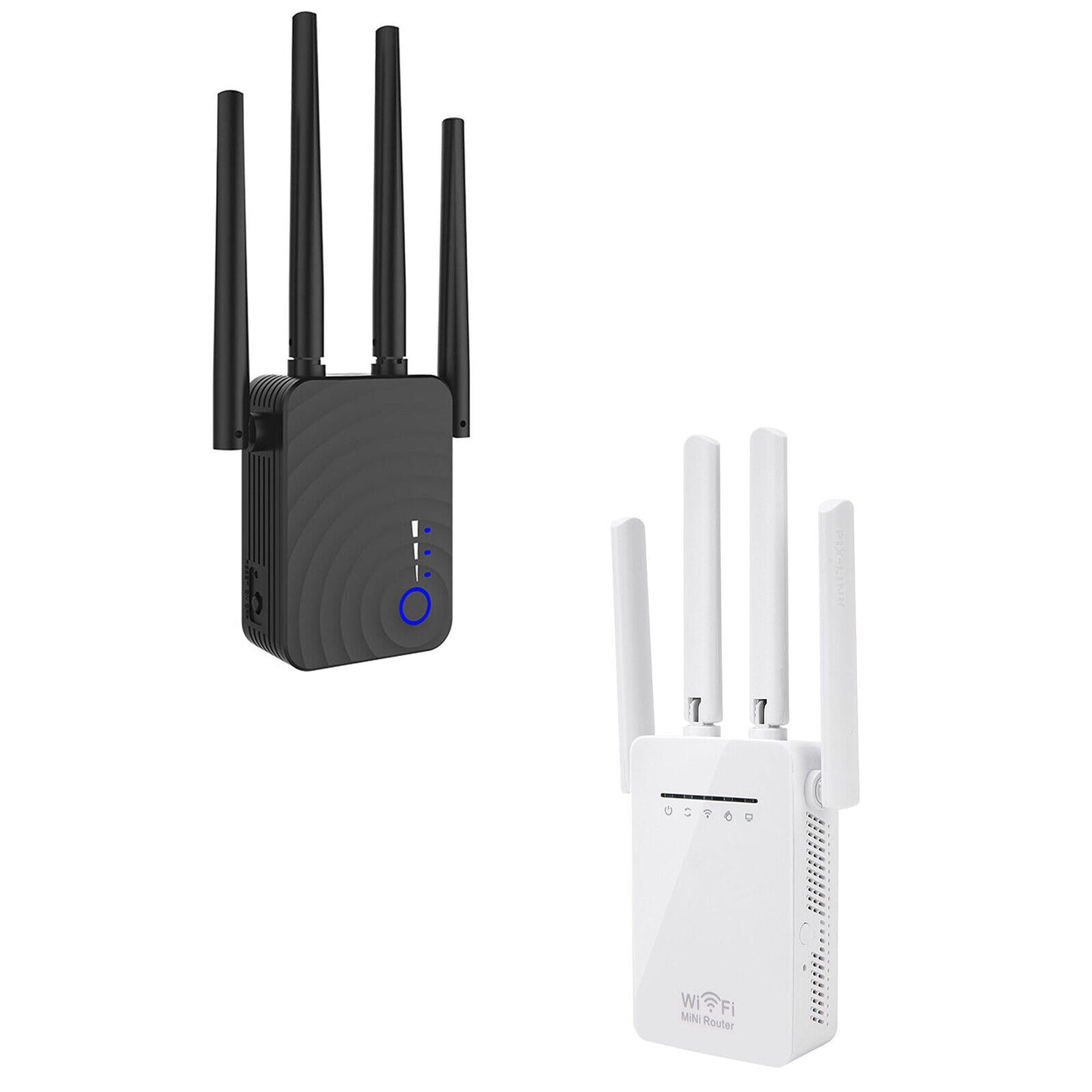 Long-Range WiFi Booster with Antenna Wireless Router Repeater
