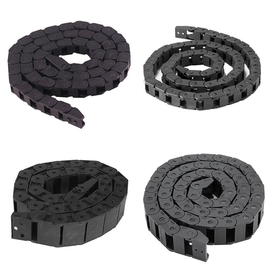 Machine Tool Cable Drag Chain Plastic Towline Carrier Nested