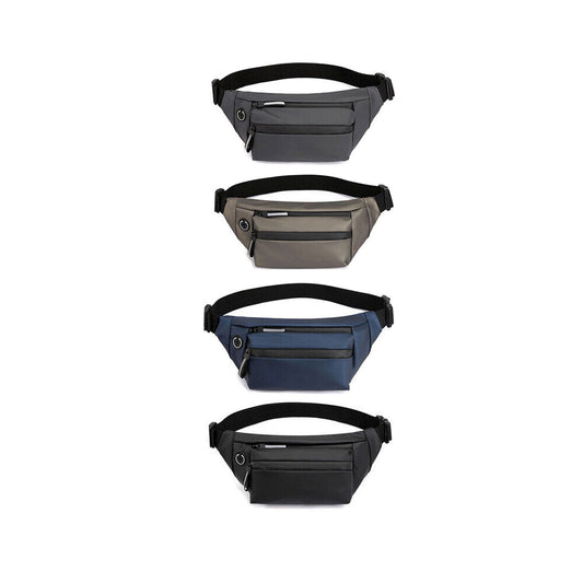 Men Waterproof Chest Bag Sling Cross Body Backpack for Travel