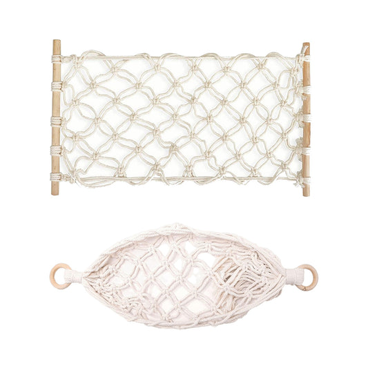 Kitchen Fruit Hammock Net Hanging Basket Storage for Dormitory Home 2 Styles