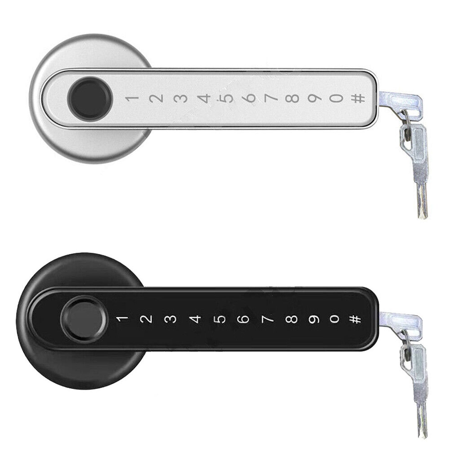 Smart Door Lock with Fingerprint and Bluetooth Digital Handle