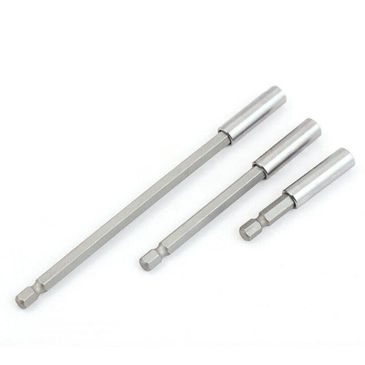 3pcs Drill Bit Holder Magnetic Screwdriver Extension Socket