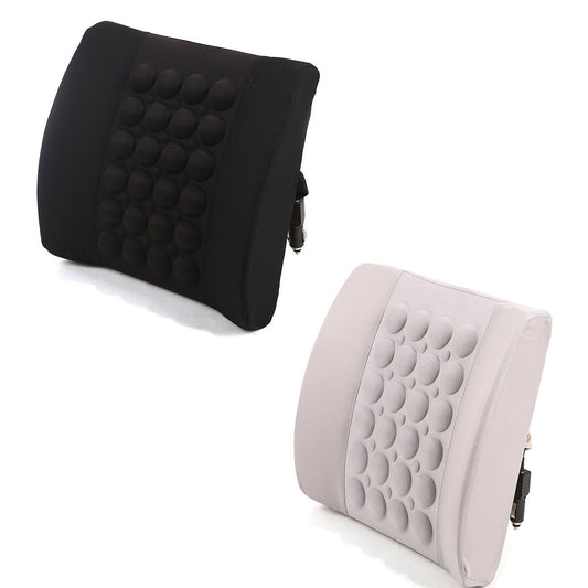Lumbar Back Support Car Seat Massage Cushion Back Pillow