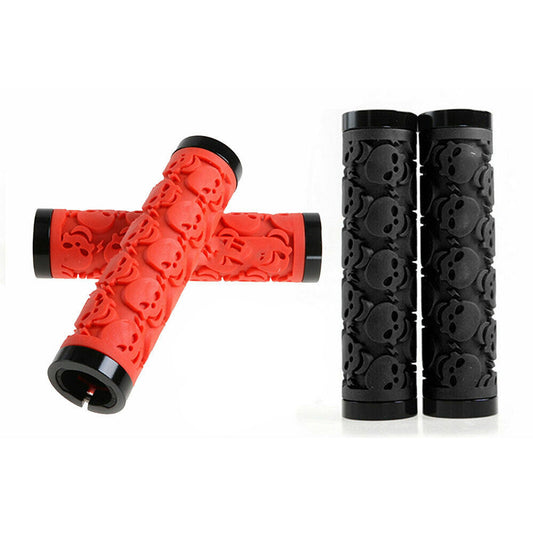 Lock On Rubber Handle Grips for Mountain and BMX Bikes