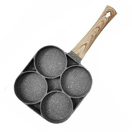 Non-Stick 4 Cup Breakfast Egg Pancake Cooking Pan