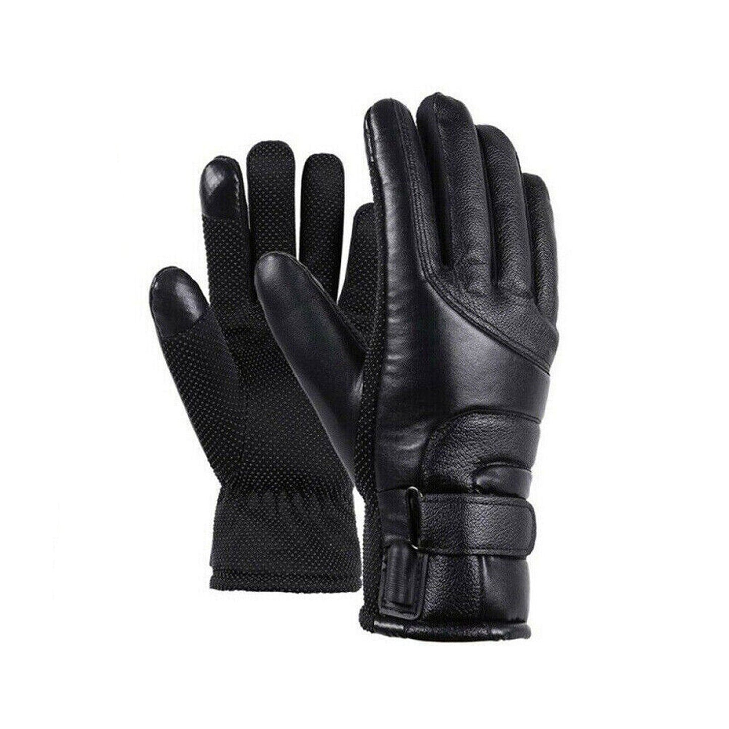 Heated Winter Gloves USB Rechargeable 4 Mode Motorcycle Hand Warmer