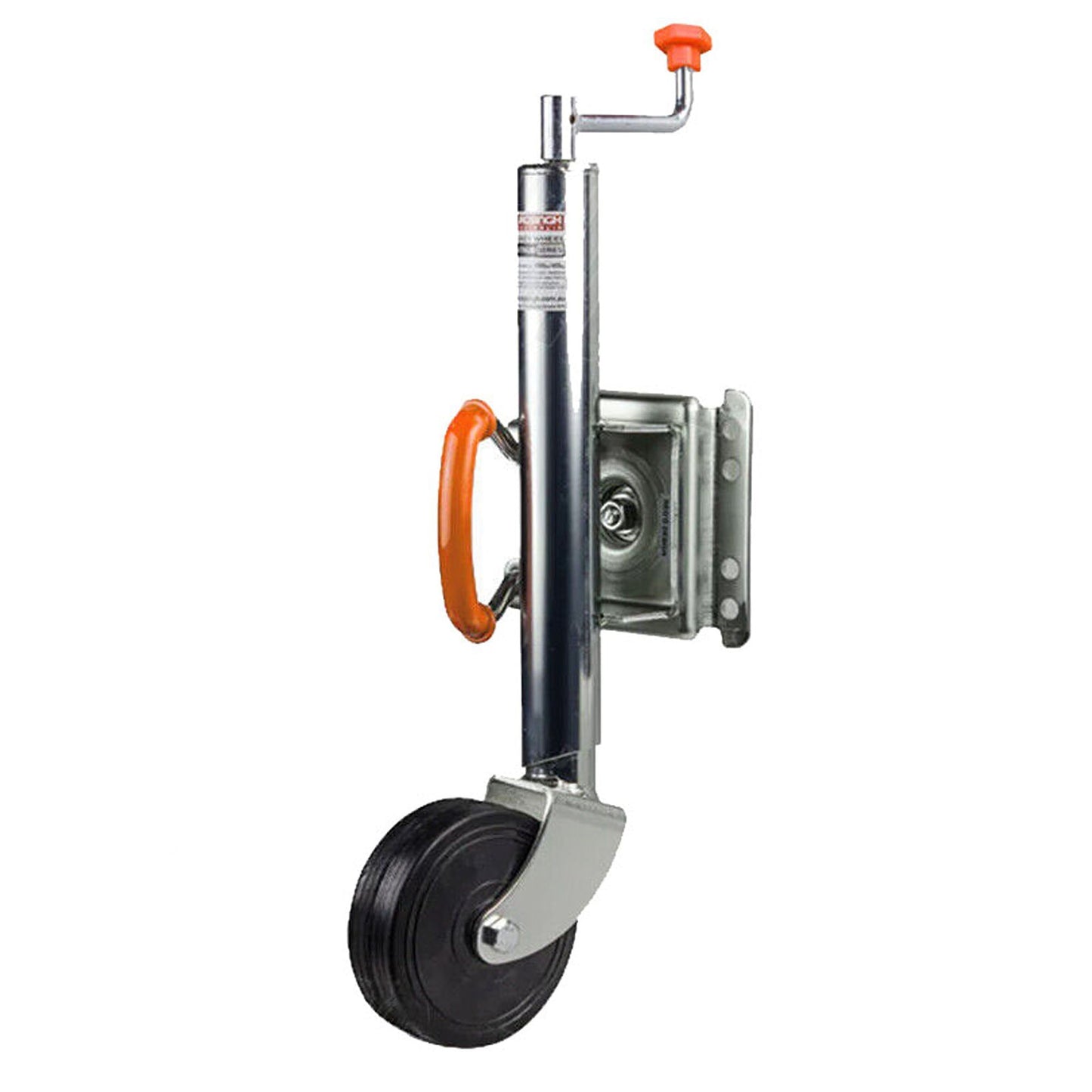 Swivel Swing Up Trailer Jockey Wheel with 1000LBS Capacity U-bolts