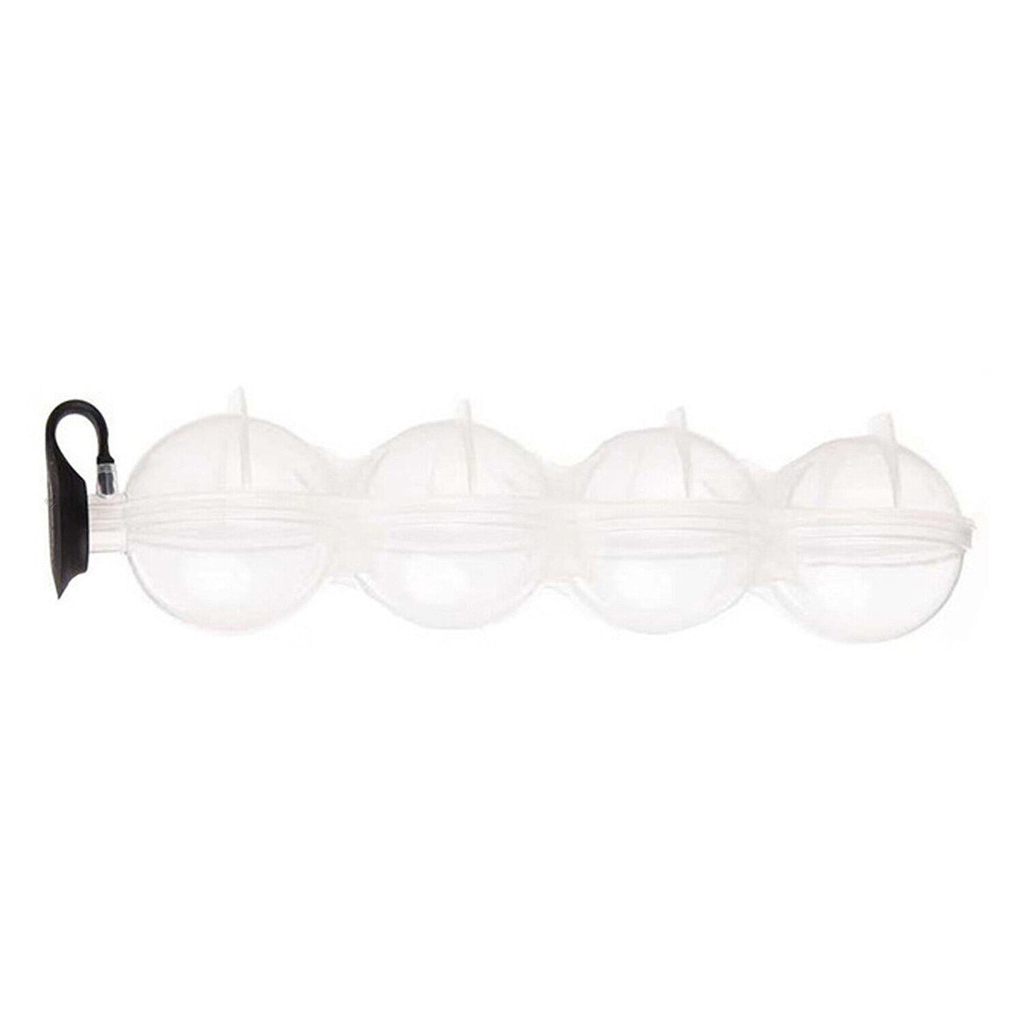 Silicone Ice Sphere Molds Large Round Ice Ball Maker - 4 Trays