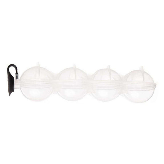 Silicone Ice Sphere Molds Large Round Ice Ball Maker - 4 Trays