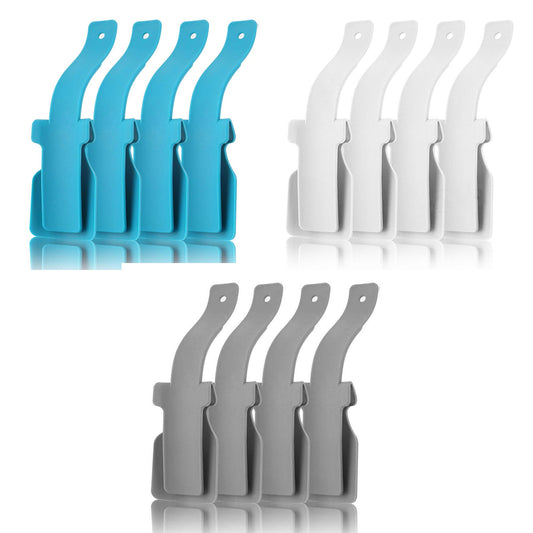 4pcs Easy Shoe Helper Lifting Curve Shoehorn On Off Design
