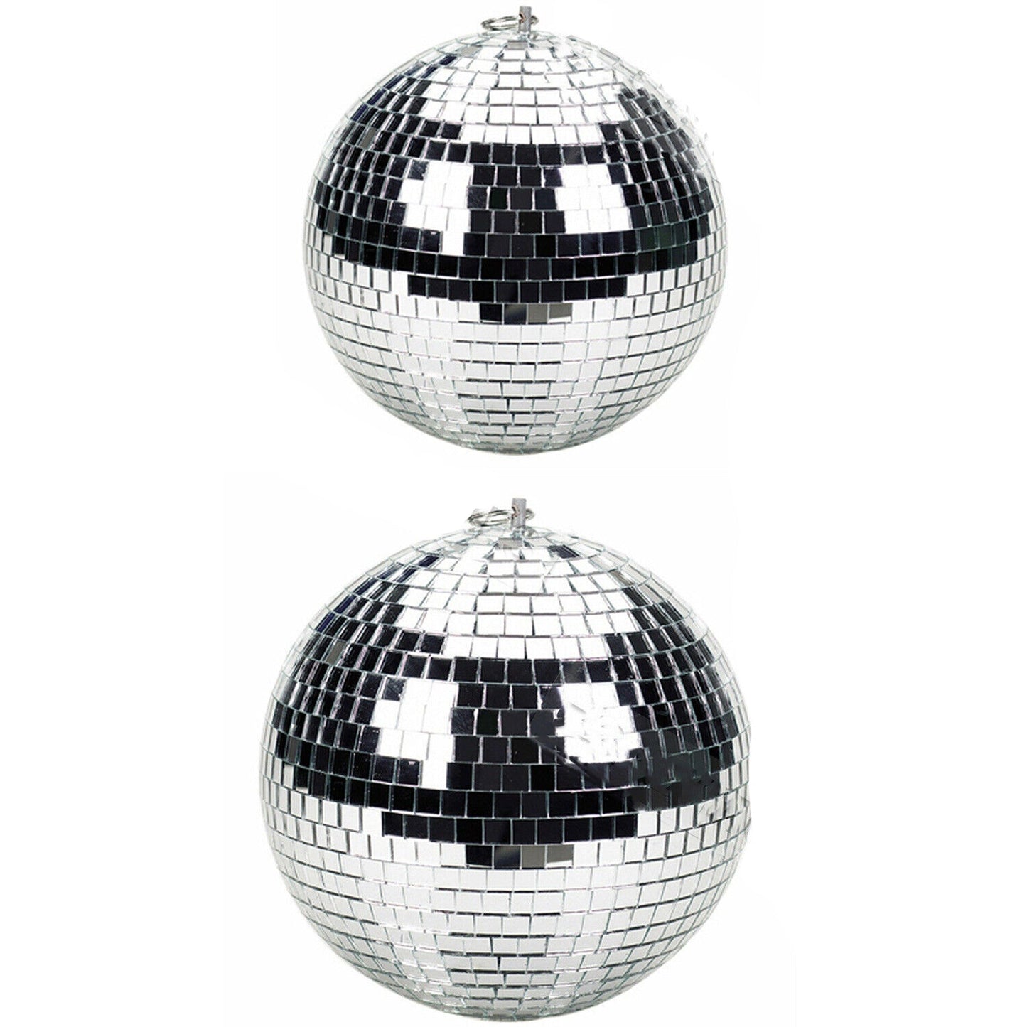 Silver Disco Mirror Ball for Dance Party and DJ Stage Lighting