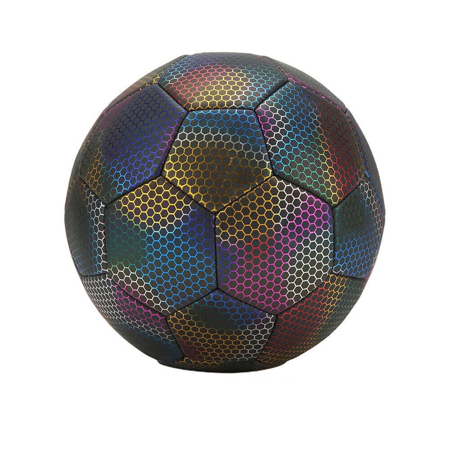 Reflective Soccer Ball for Nighttime Outdoor Training Glows in the Dark