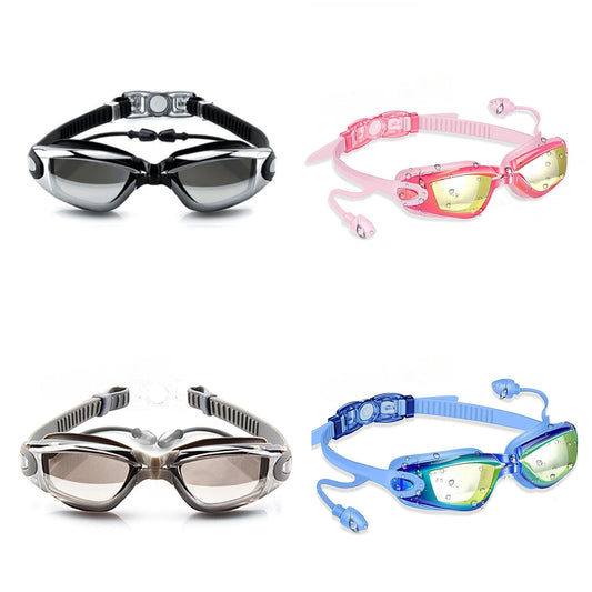 Adjustable Swimming Goggles Waterproof Anti-Fog UV Protection