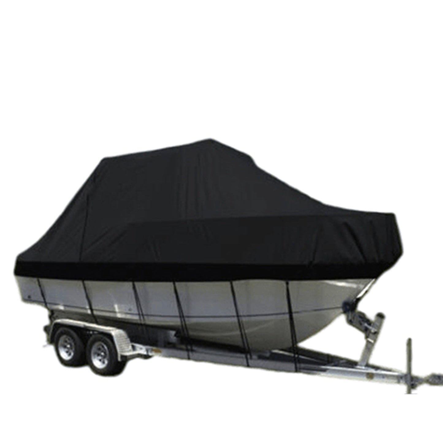 Trailerable Heavy-Duty Marine Grade Jumbo Boat Cover Fits 17ft to 19ft