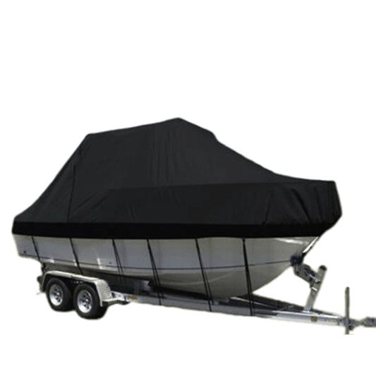 Trailerable Heavy-Duty Marine Grade Jumbo Boat Cover Fits 17ft to 19ft