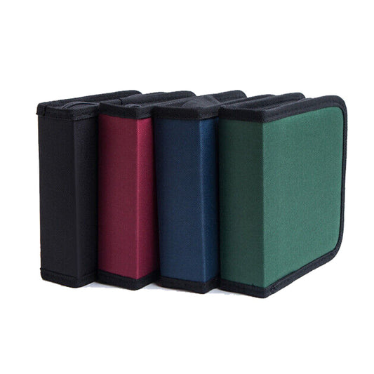 40 Capacity DVD CD Holder with Storage Case and Carry Bag