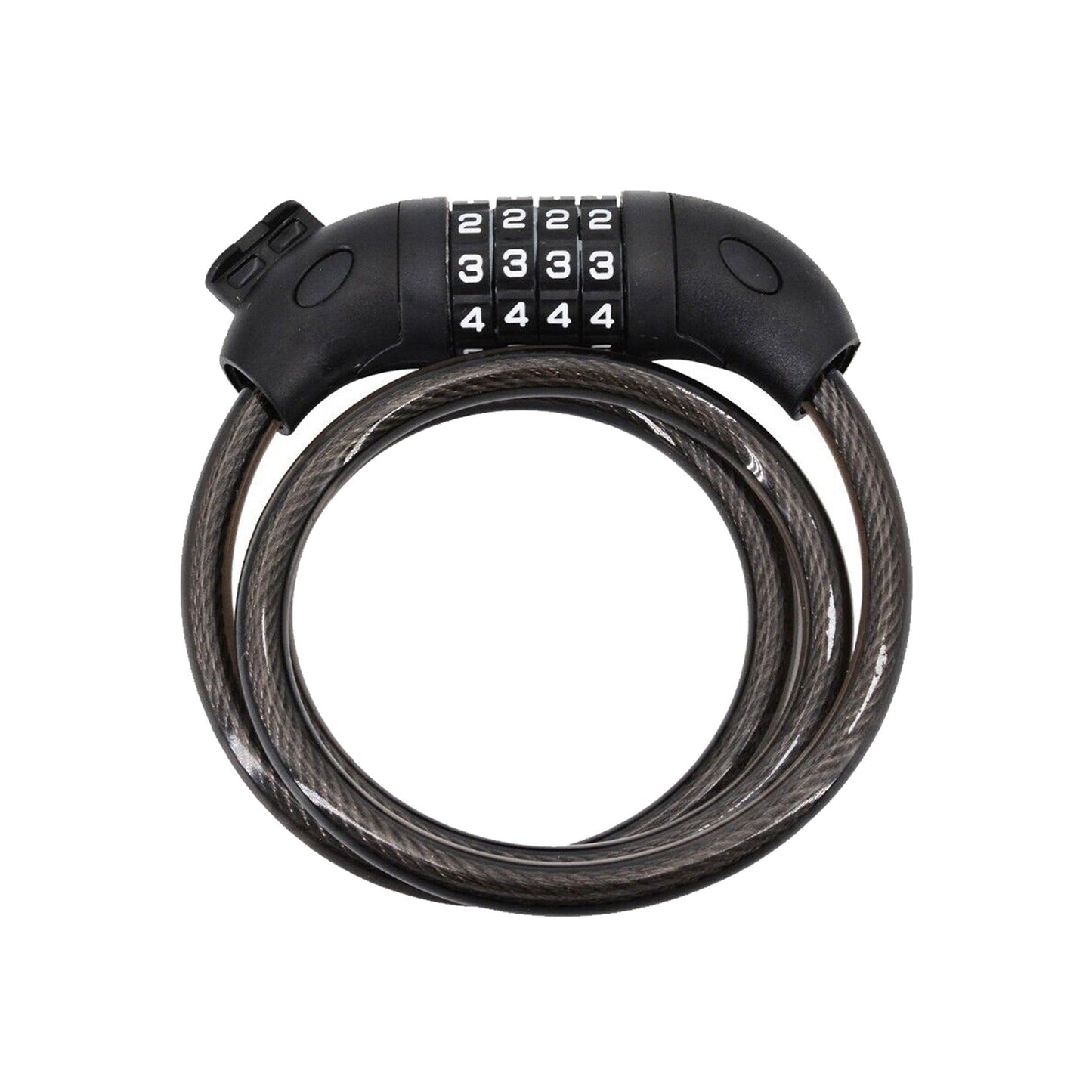 4-Digit Combination Security Bicycle Cycling Lock Cable 1M