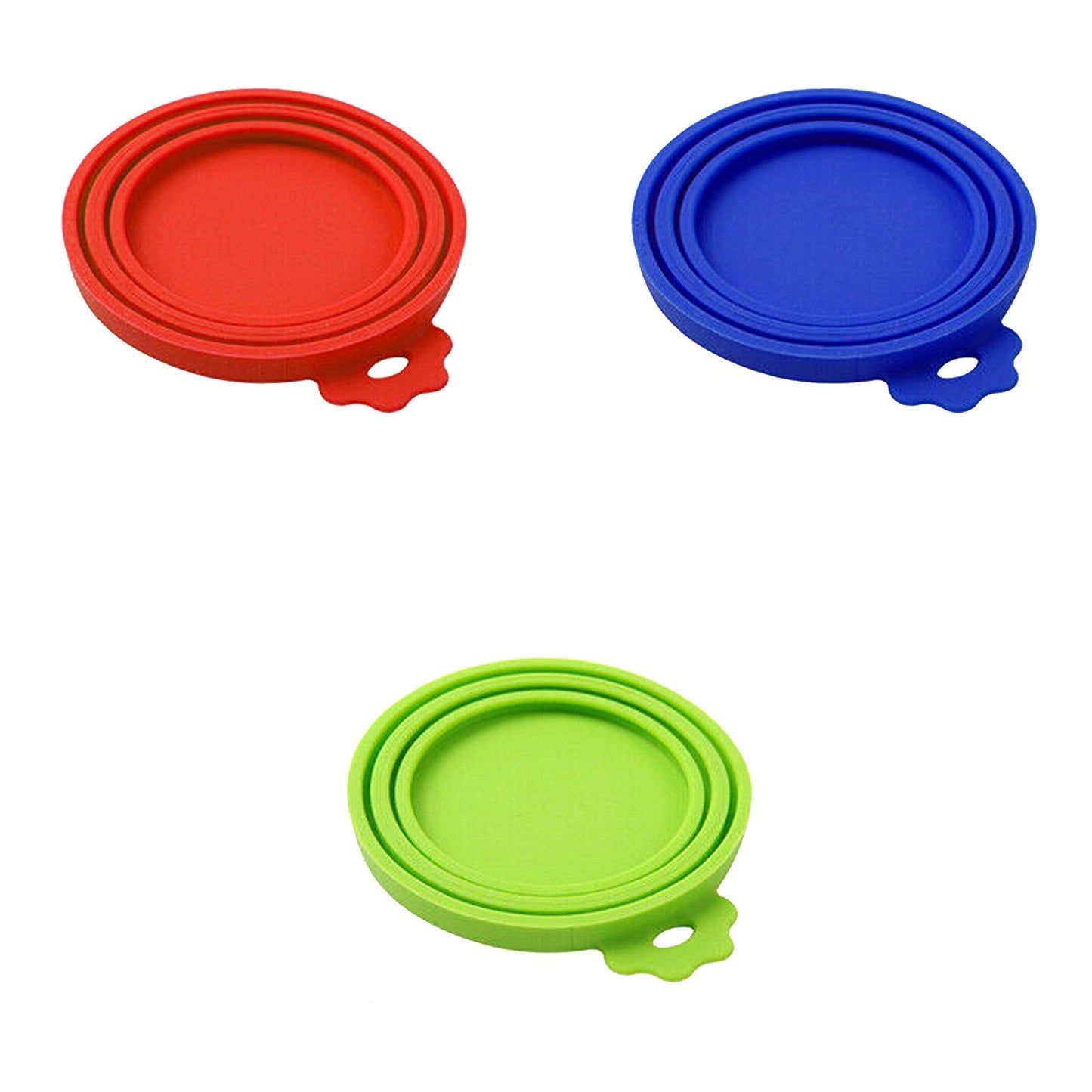 Reusable Silicone Pet Food Can Lid Universal Fit Storage Covers