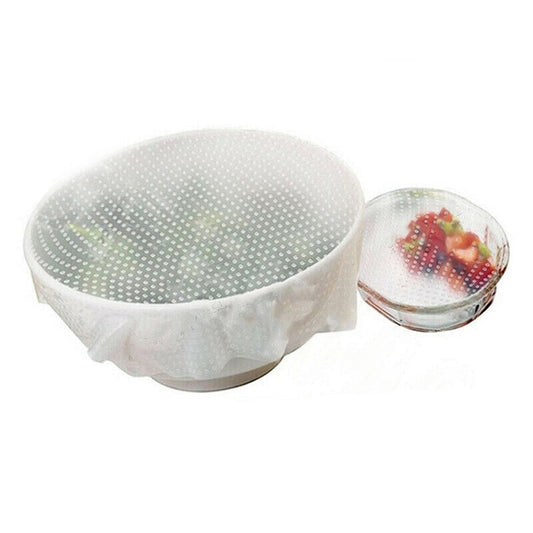 Food Stretch Silicone Lids for Fresh Keeping Bowl Covers Various Sizes