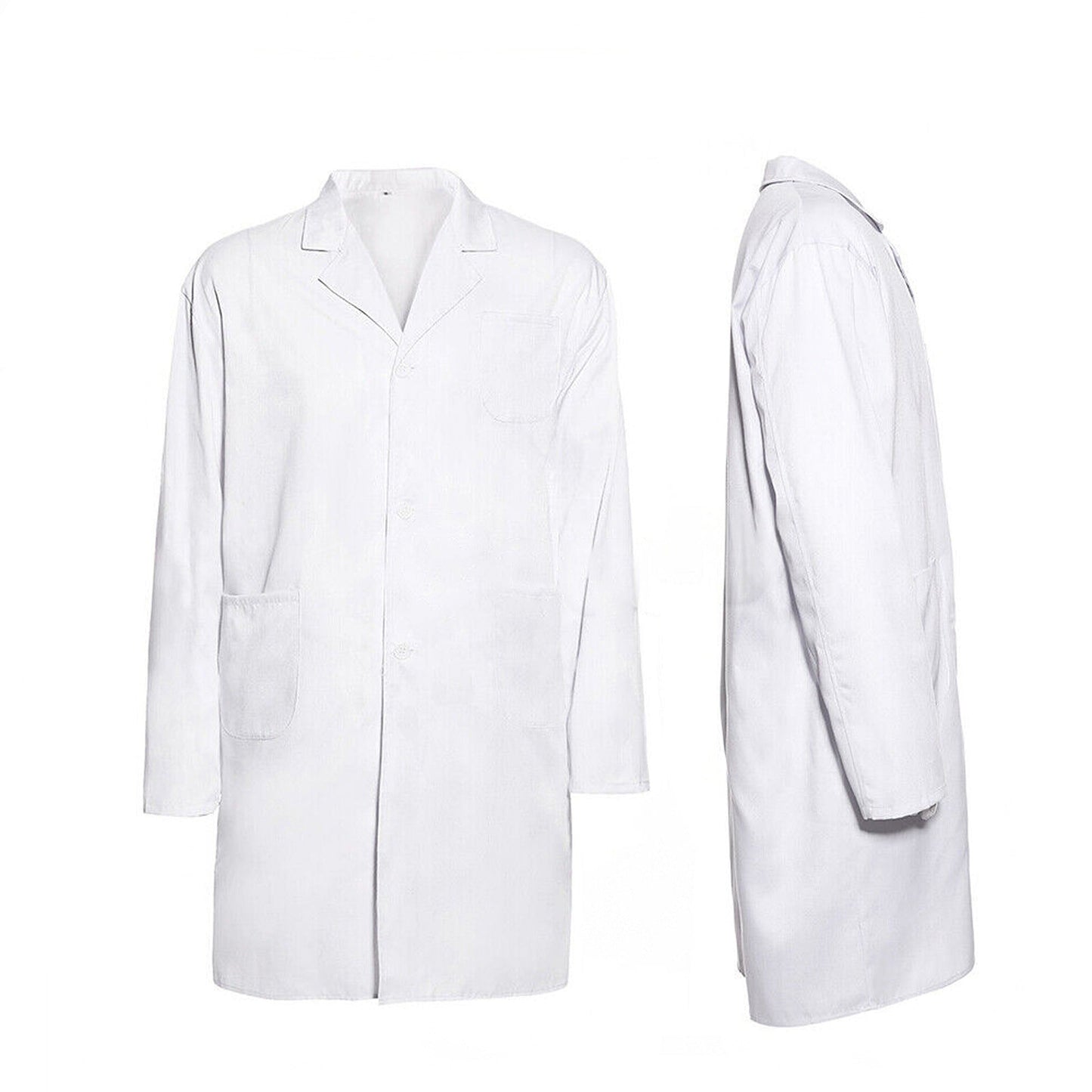 White Laboratory Coat Hygiene Lab Food Industry Warehouse
