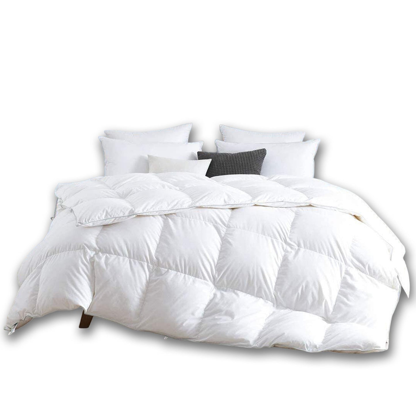 500GSM Premium Goose Down Quilts High Quality Blanket for All Bed Sizes