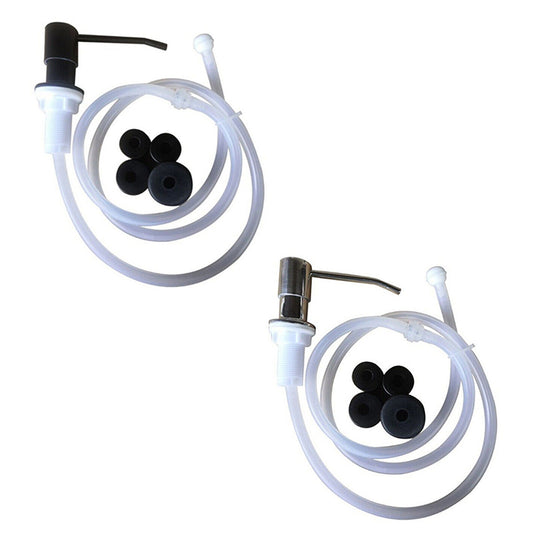 Kitchen Sink Soap Dispenser with Extension Tube Kit for Hand Pumps
