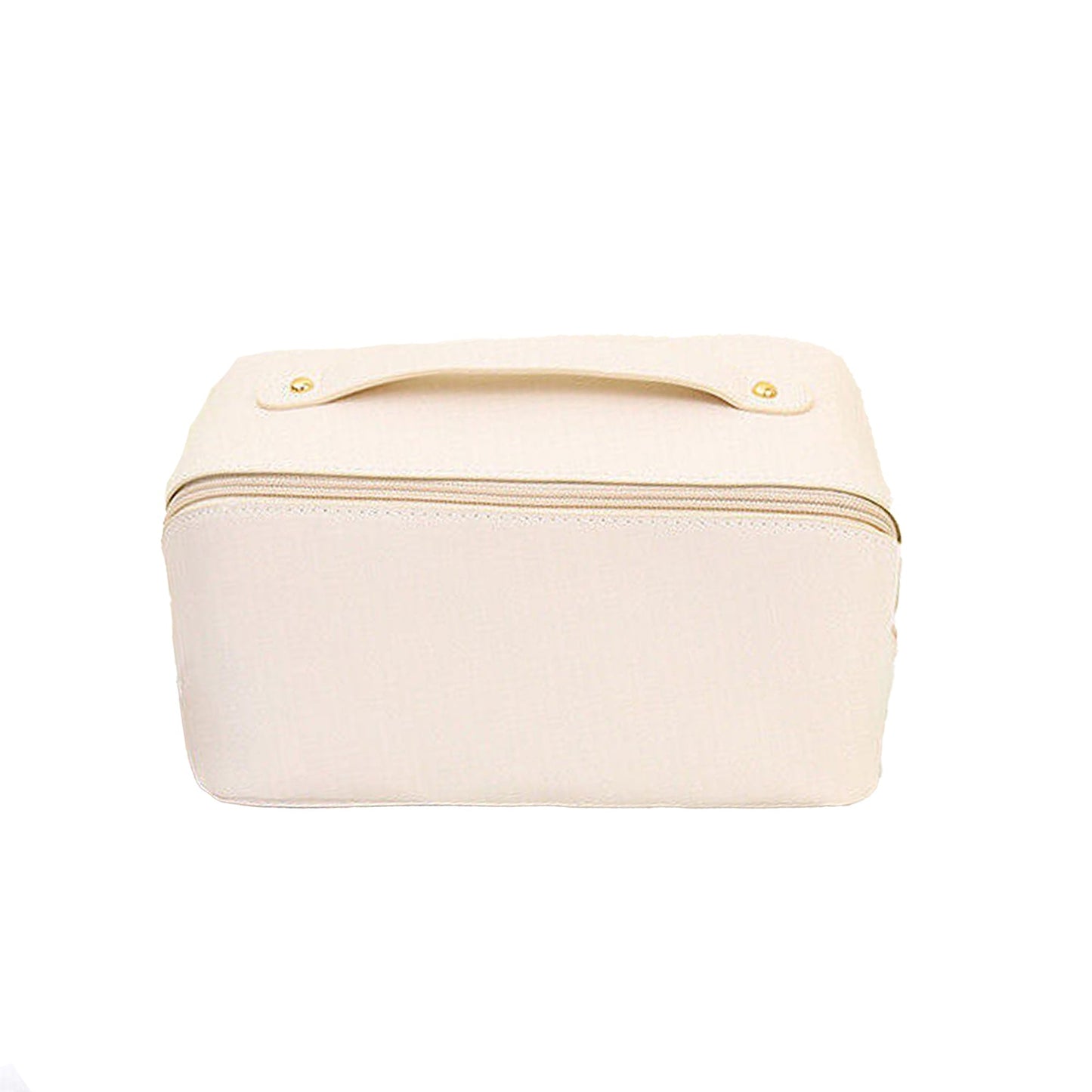 Large Travel Cosmetic Makeup Bag with Organizers and Brush Slots