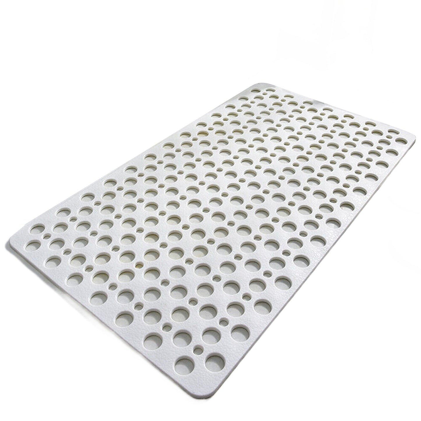 Square Rubber Suction Non-Slip Bath Mat for Shower 53 x 53cm